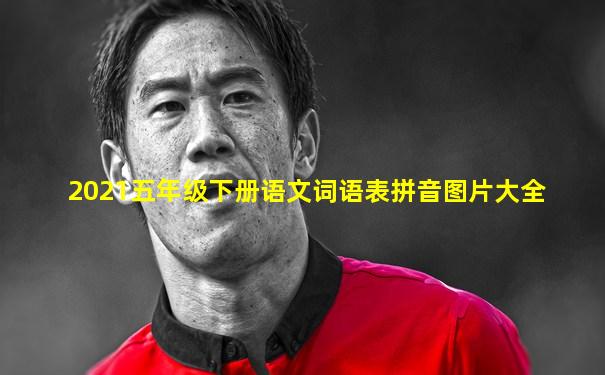 2021五年级下册语文词语表拼音图片大全