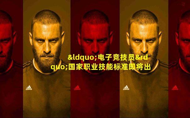 “电子竞技员”国家职业技能标准即将出台