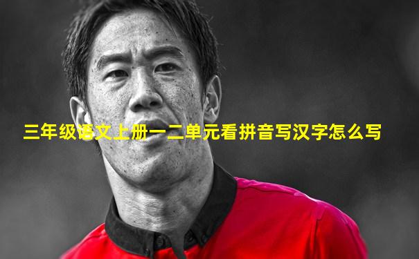三年级语文上册一二单元看拼音写汉字怎么写
