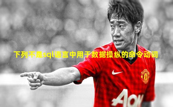 下列不是sql语言中用于数据操纵的命令动词