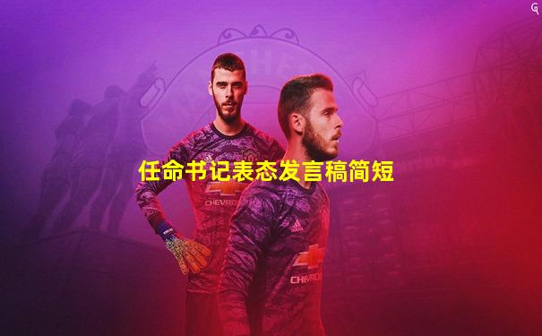任命书记表态发言稿简短