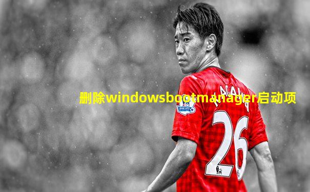 删除windowsbootmanager启动项