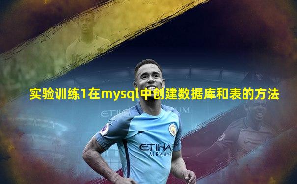 实验训练1在mysql中创建数据库和表的方法