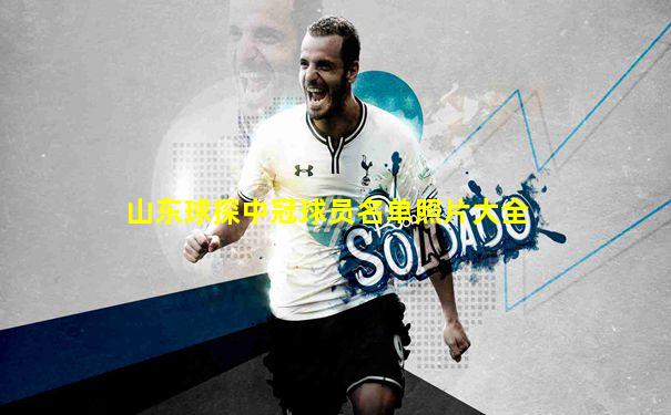 山东球探中冠球员名单照片大全