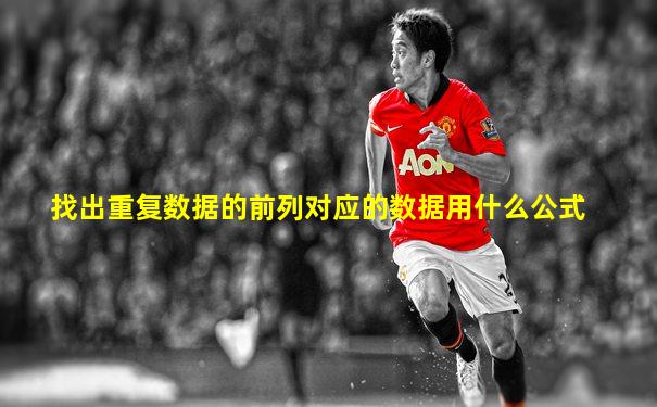 找出重复数据的前列对应的数据用什么公式