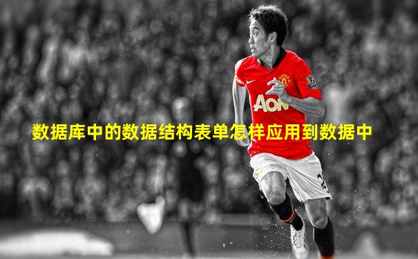 数据库中的数据结构表单怎样应用到数据中